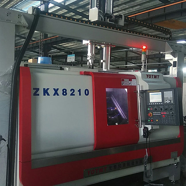 ZKX600铣端面打中心孔机床,斜床身威廉体育（中国）股份有限公司排屑方面